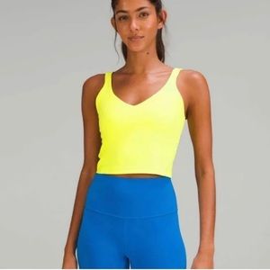 Lulu align crop tank